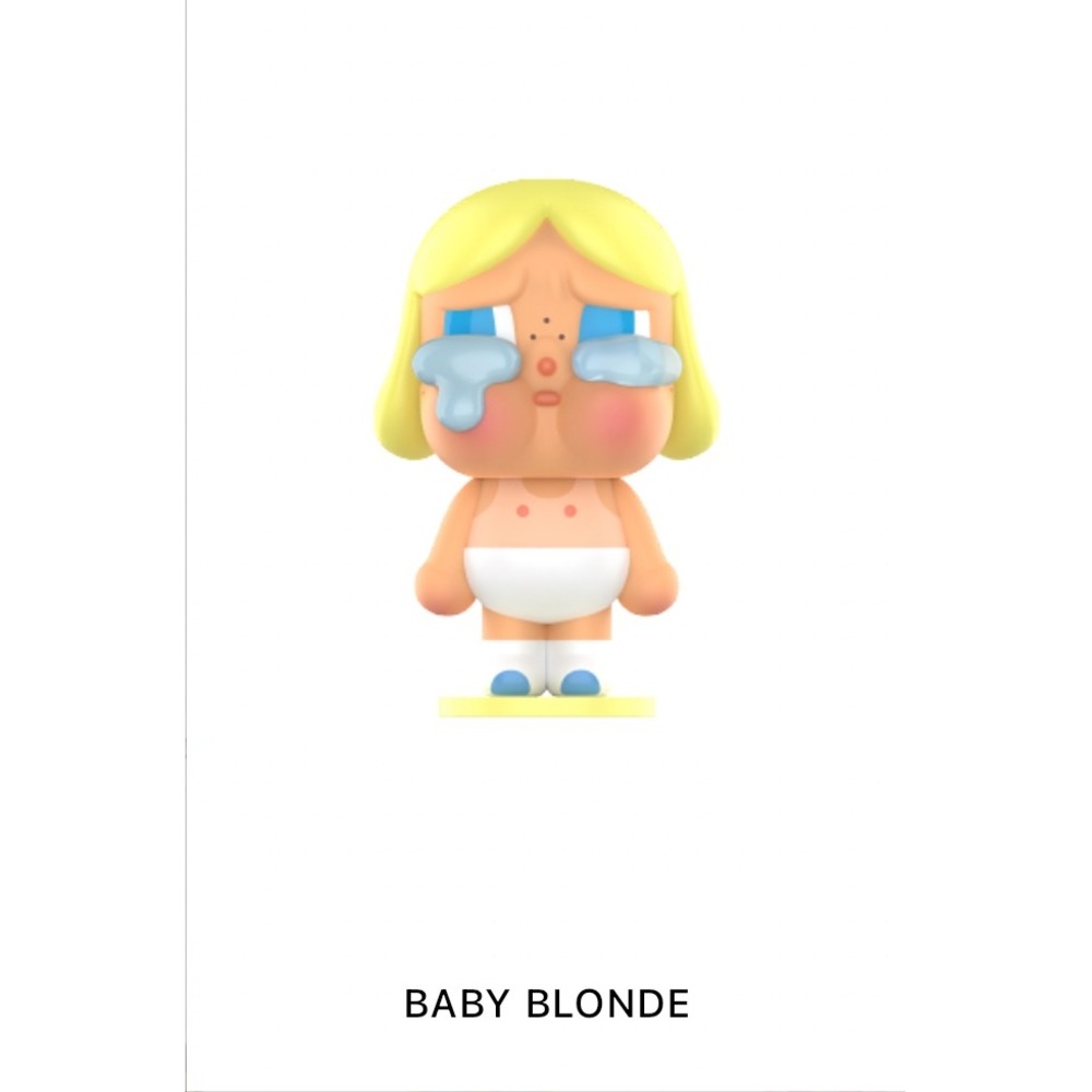 Baby Blonde- POP MART CryBaby Crying Again Series Figure - AUTHENTIC - US Seller